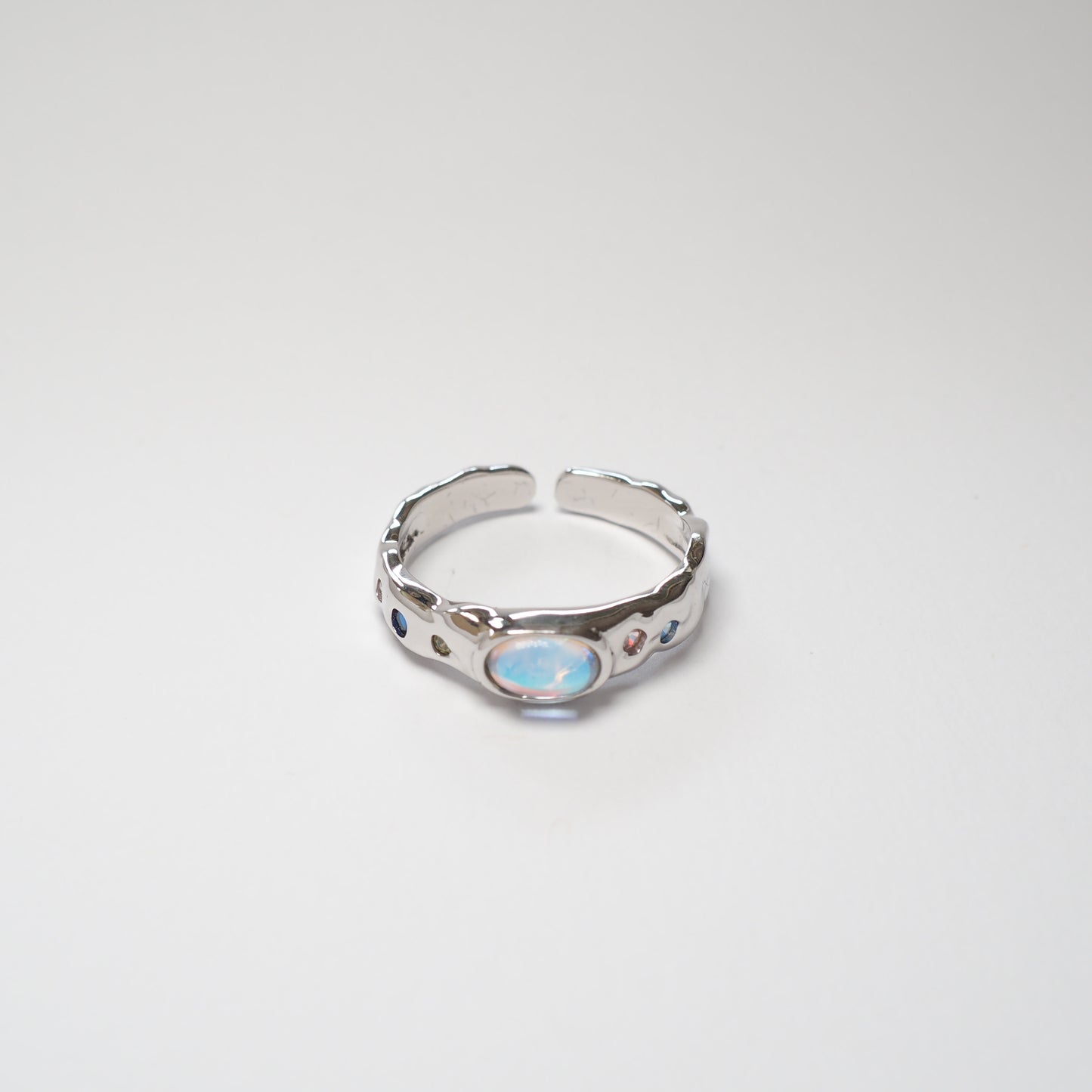 COLORFUL GEM RING | 925 Sterling Silber