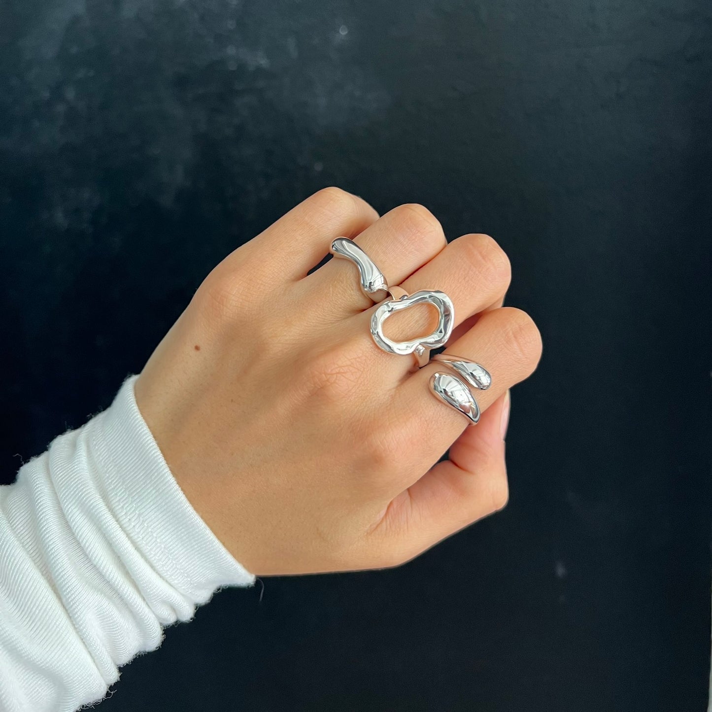 FLIP RING | 925 Sterling Silber