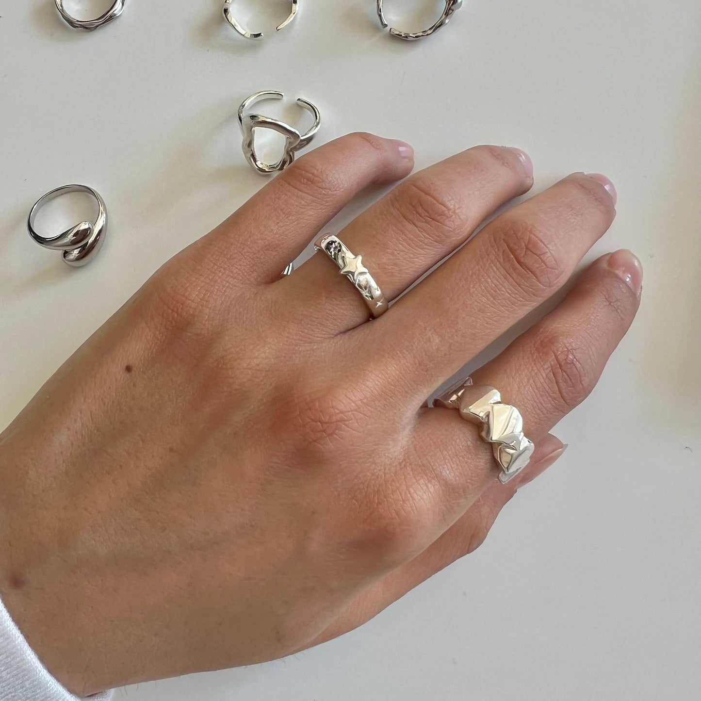 WIDE RING | 925 Sterling Silber