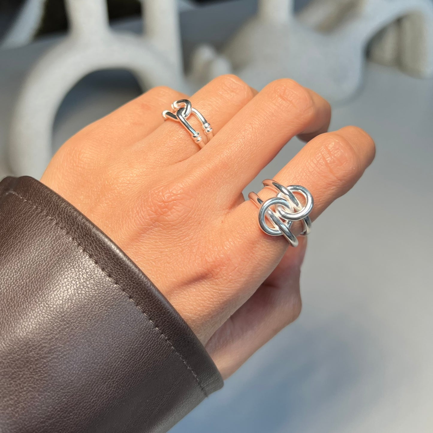 HOOPS RING | 925 Sterling Silber