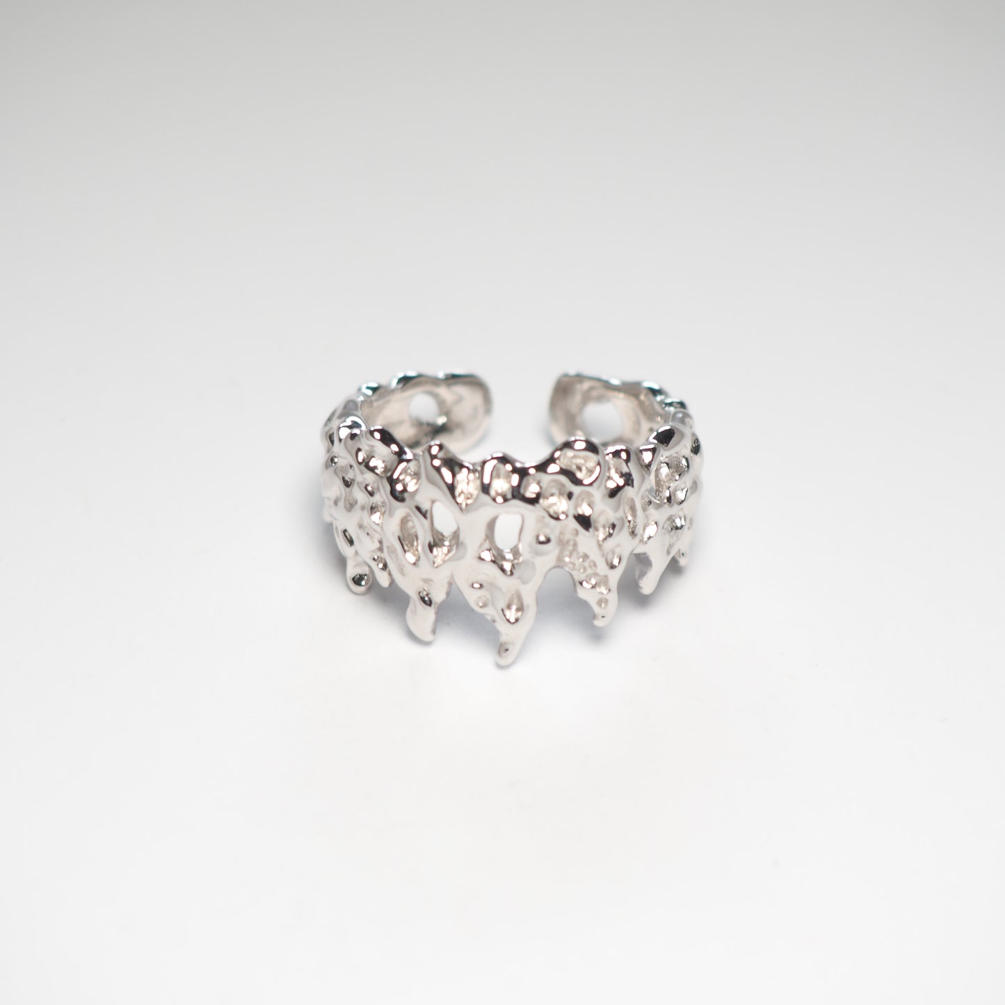 MELTING LAVA RING | 925 Sterling Silber