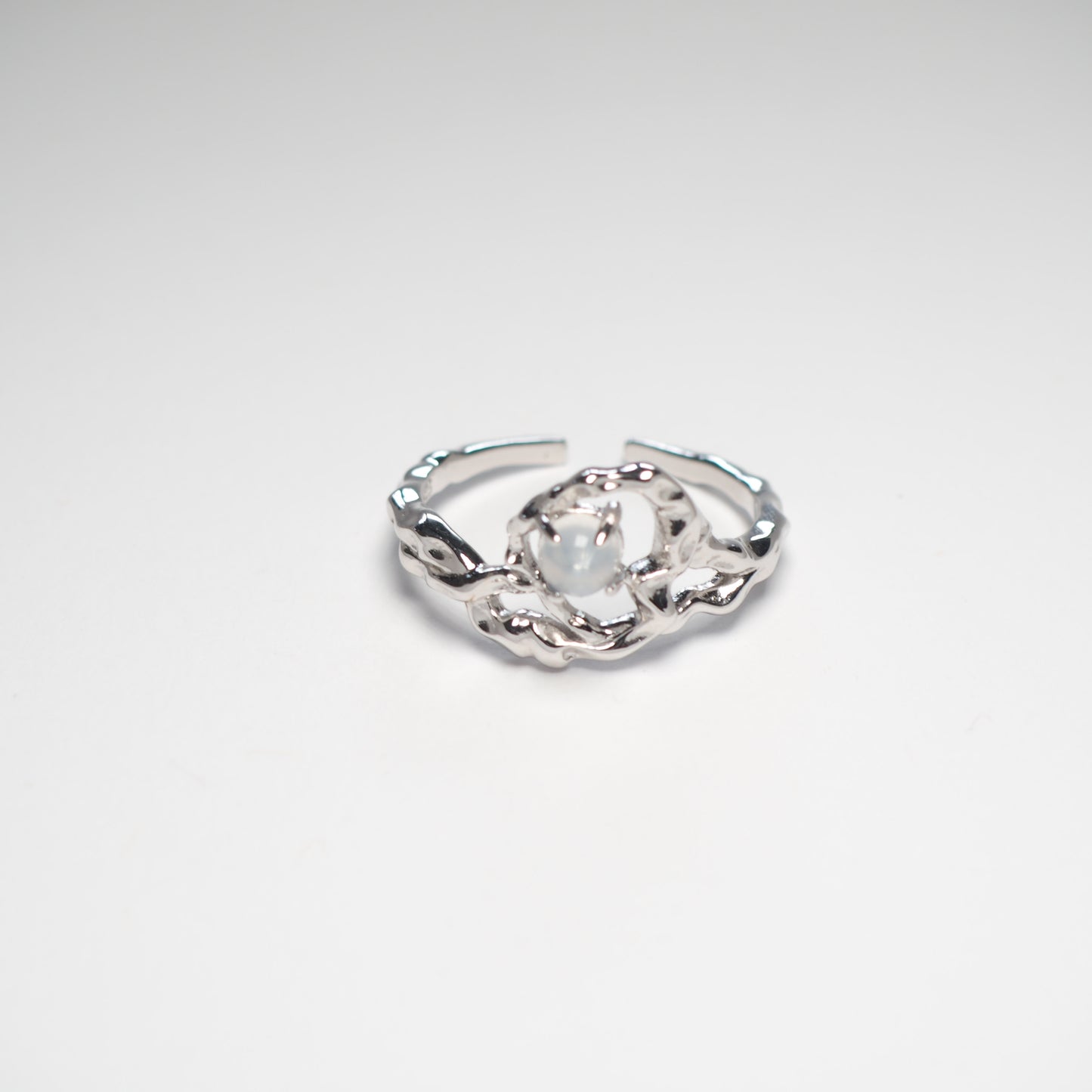 DAINTY LIQUID RING | 925 Sterling Silber