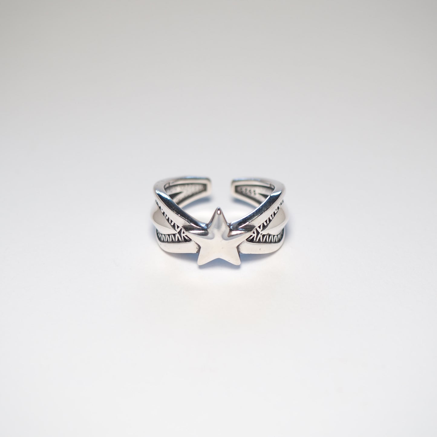 WESTERN STAR RING | 925 Sterling Silber