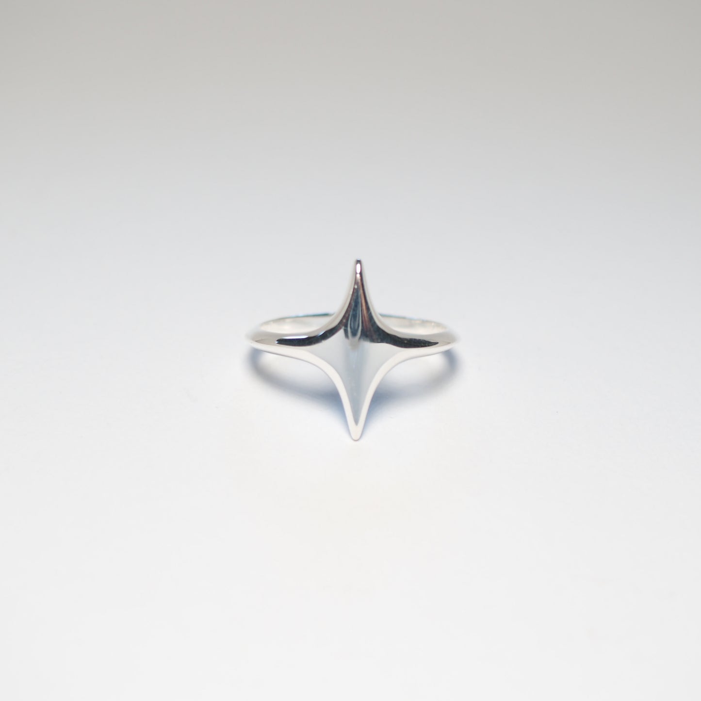 4-POINTED STAR RING | 925 Sterling Silber