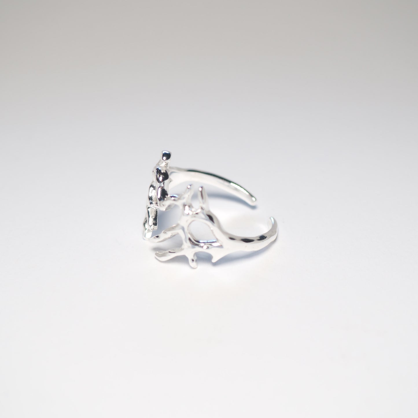 MELTING HEART RING | 925 Sterling Silber