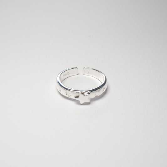 STAR BAND RING | 925 Sterling Silber