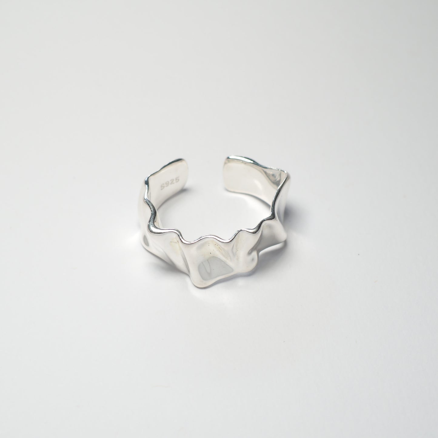 WRINKLE RING | 925 Sterling Silber