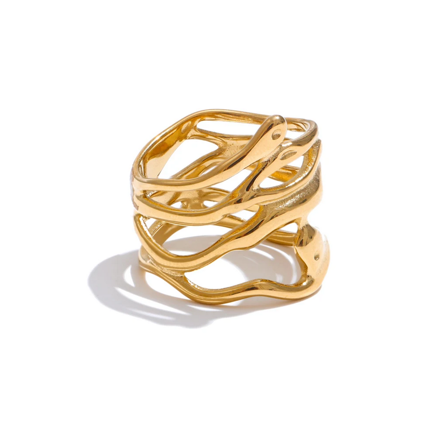 FLOWING AURA RING