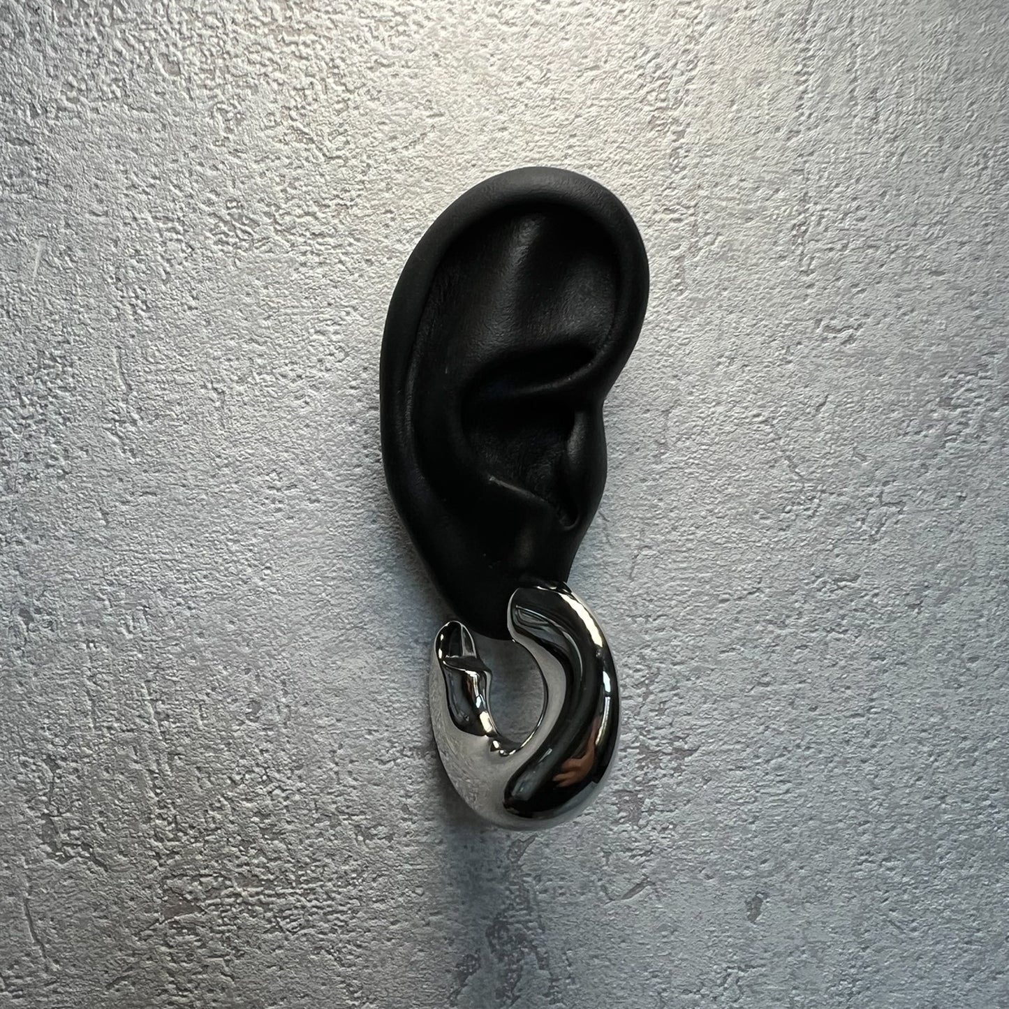 SILBER SIENA CHUNKY HOOPS