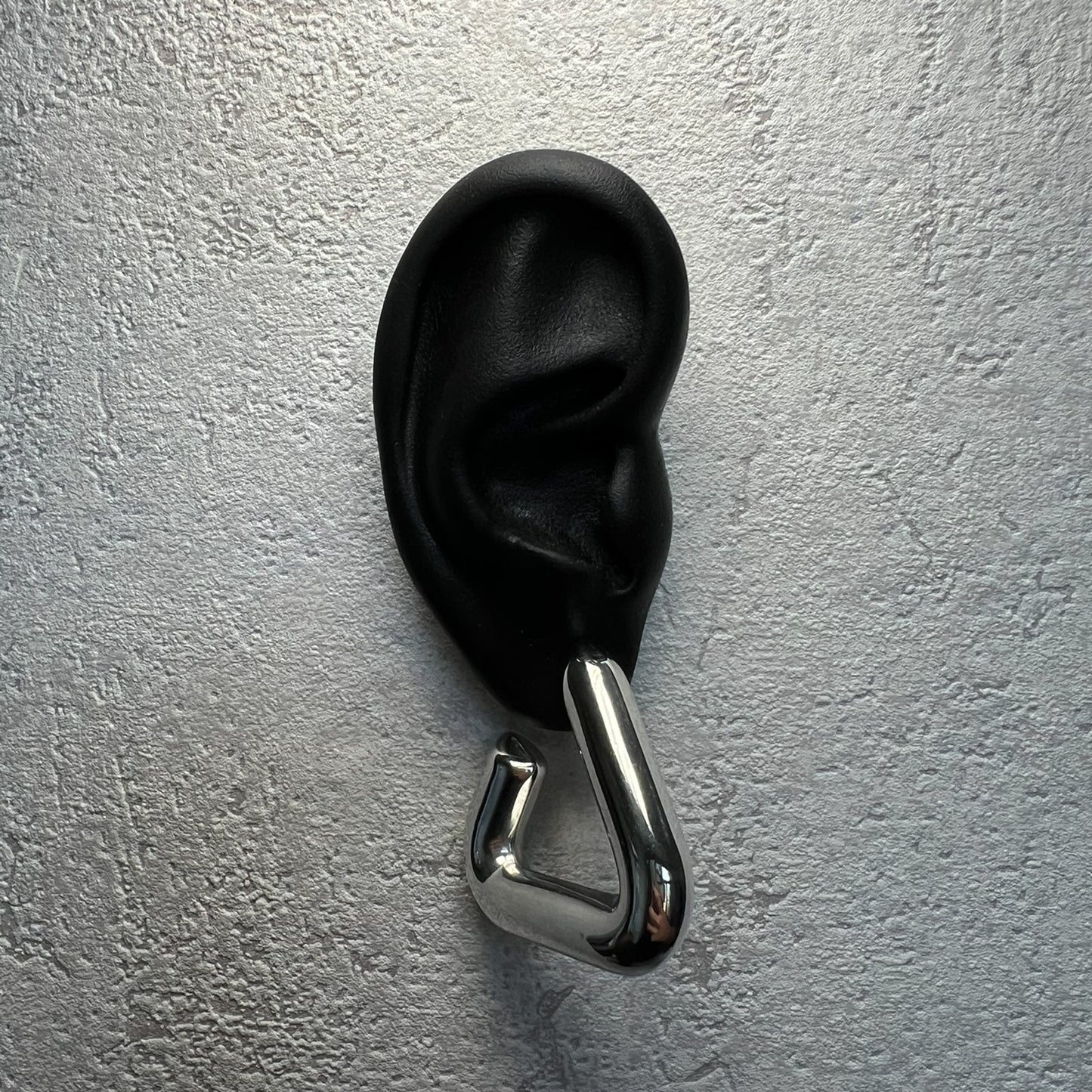 SILBER LYVIA TRIANGLE HOOPS