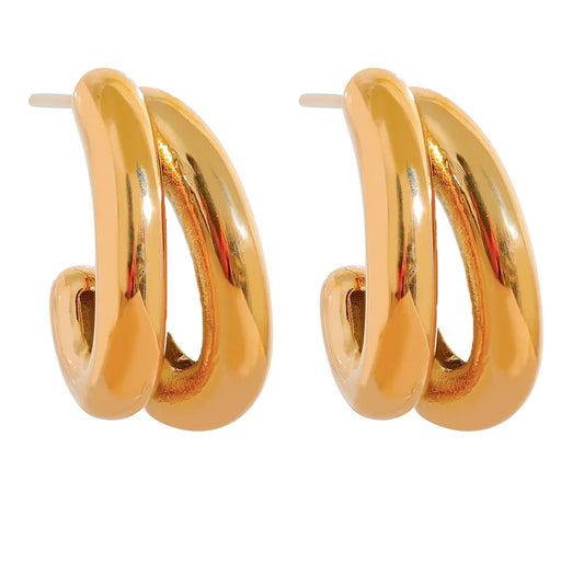 LIORA DOUBLE OHRRINGE