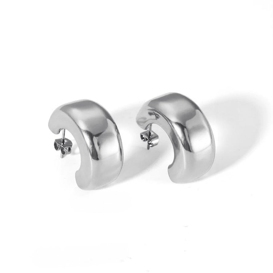 SILBER HAILEY FLAT HOOPS