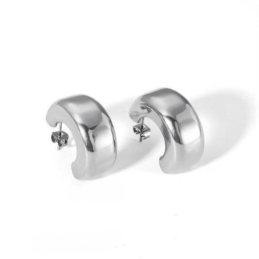 SILBER HAILEY FLAT HOOPS