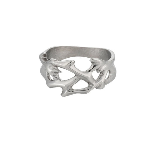 SILBER TRIBAL RING