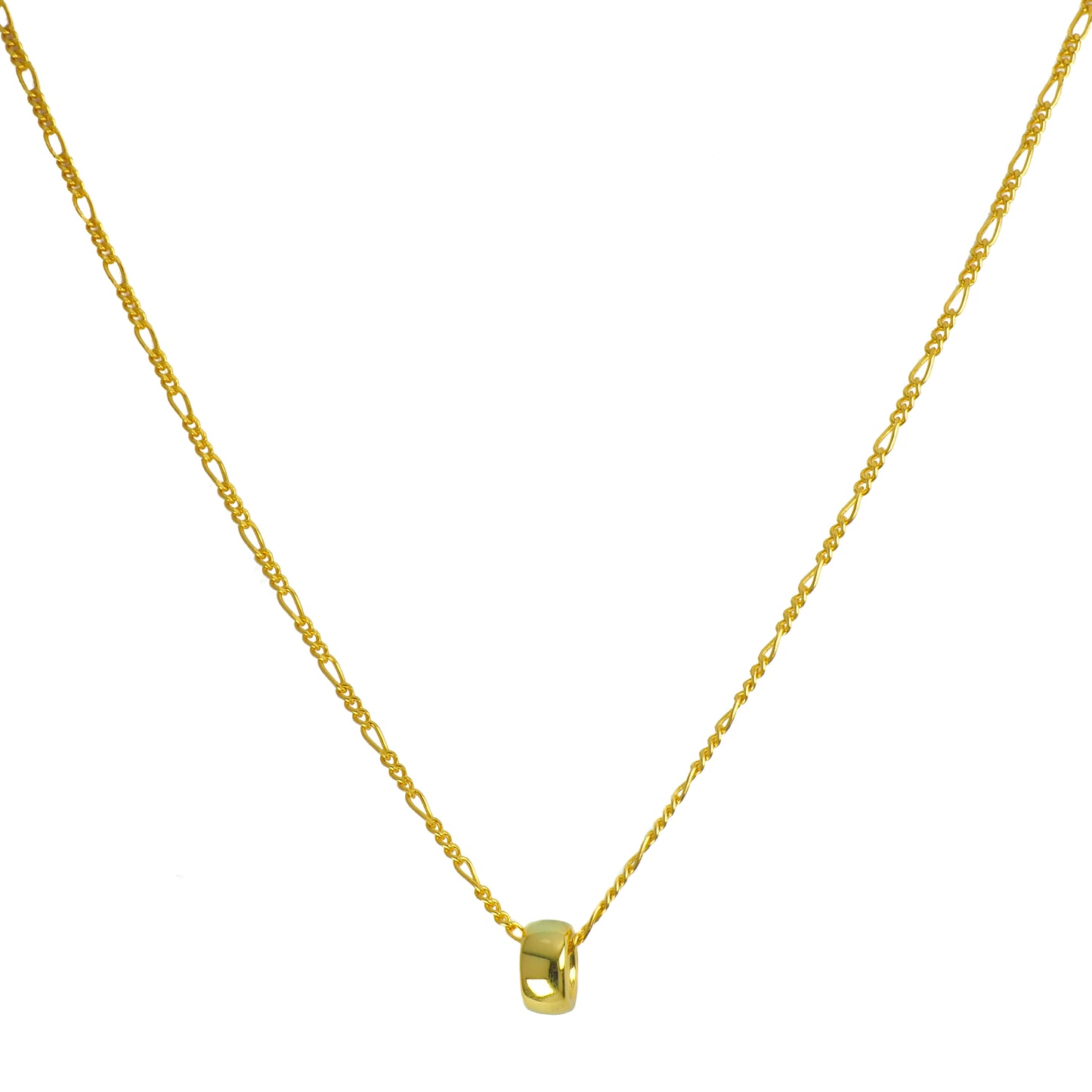 STERLING FIGARO NECKLACE