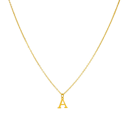 MINI BUCHSTABEN HALSKETTE