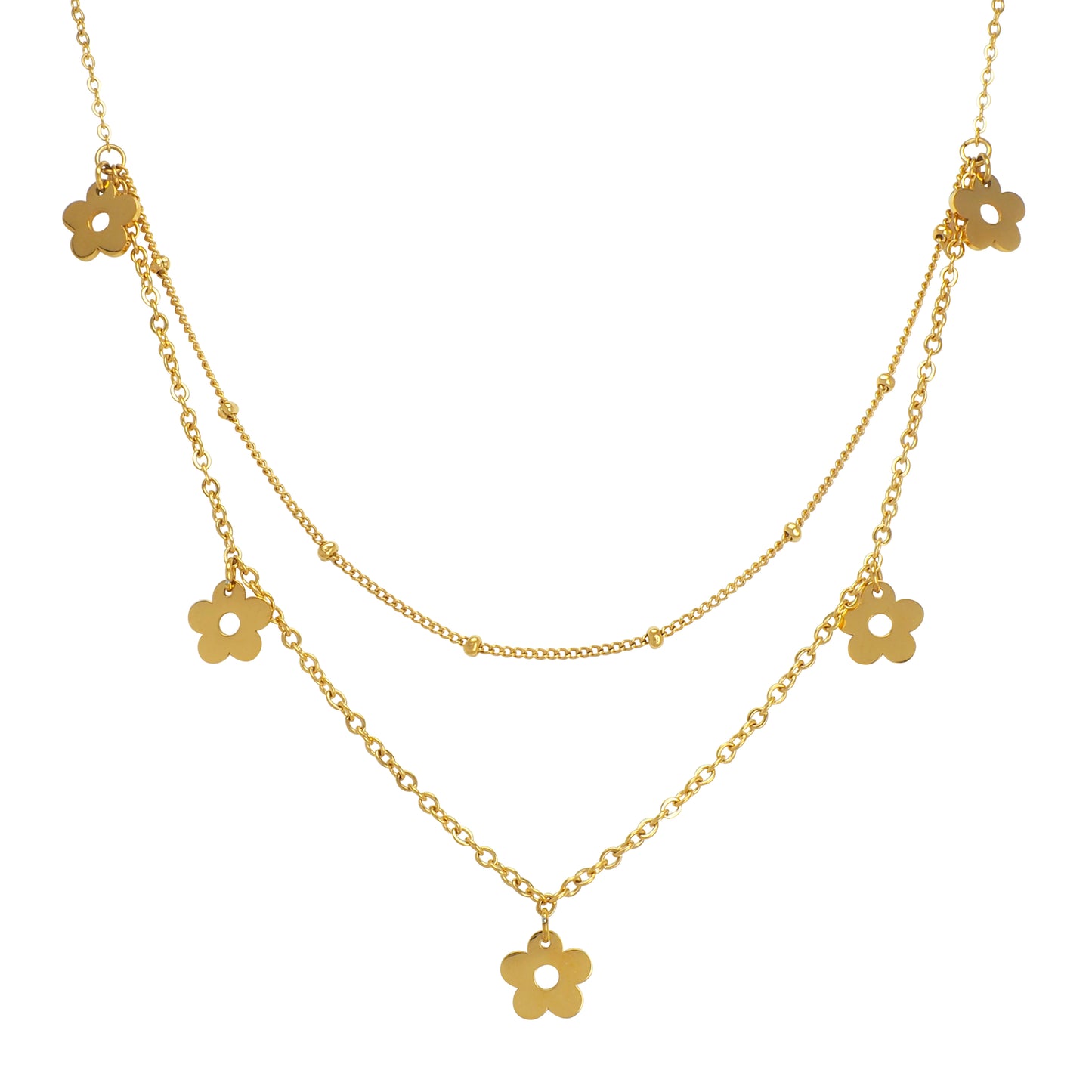 DAINTY FLOWER HALSKETTE