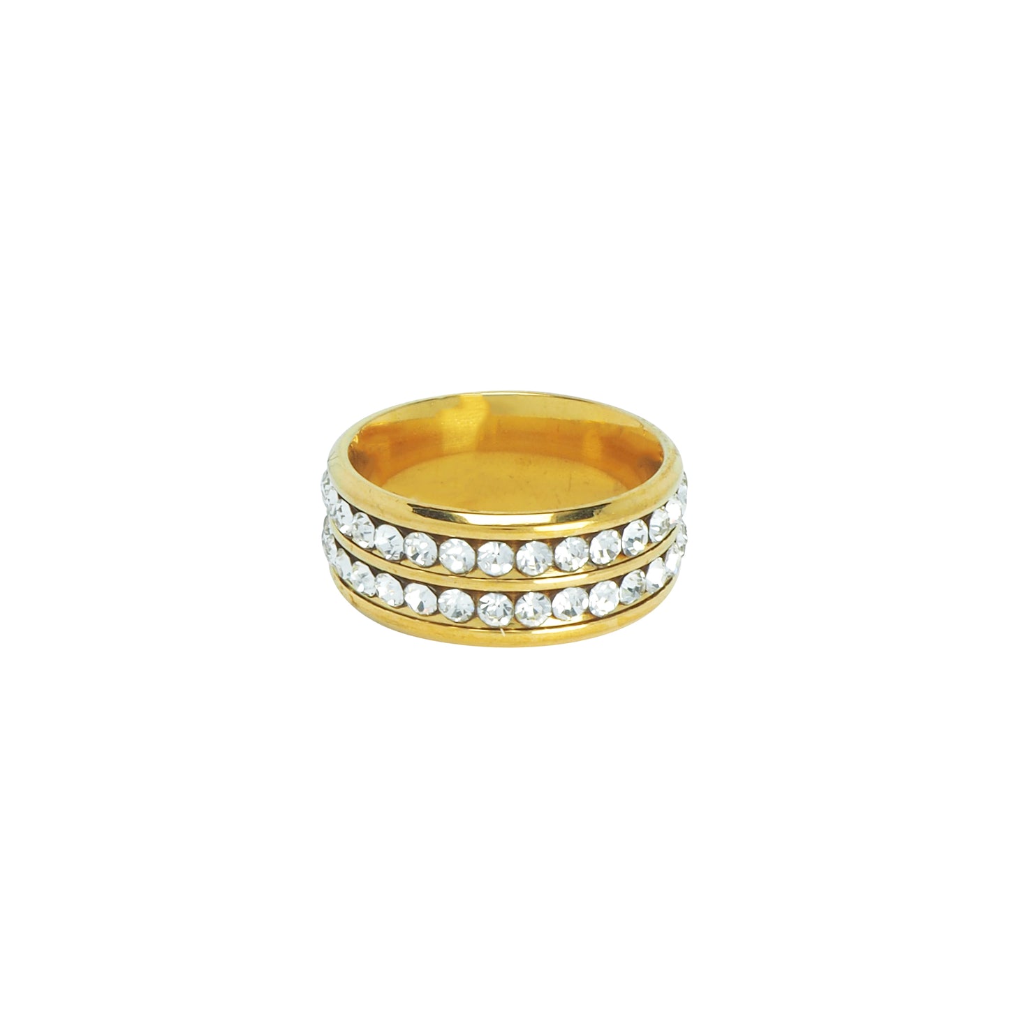 DOUBLE PAVE RING