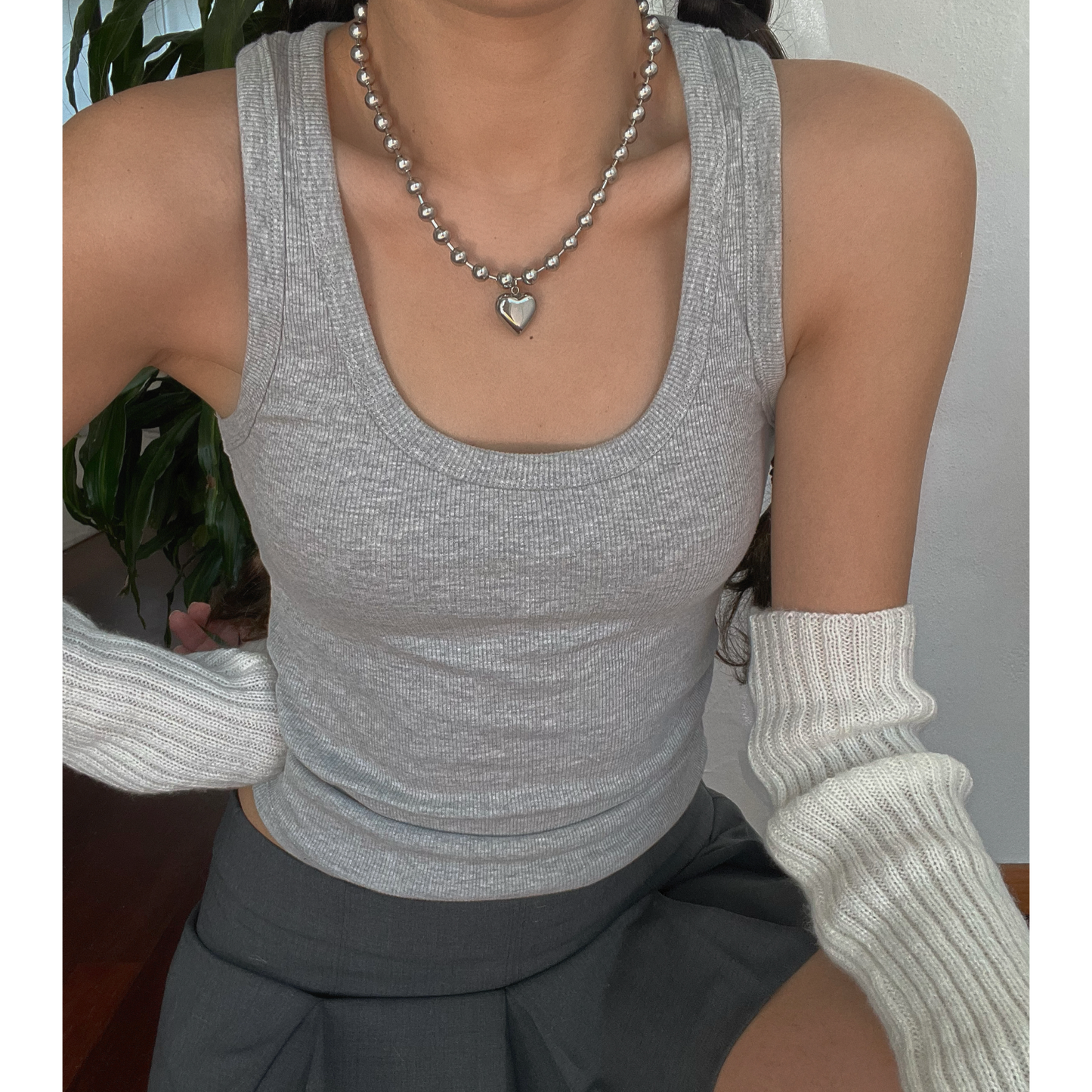 CHAINED HEARTS NECKLACE