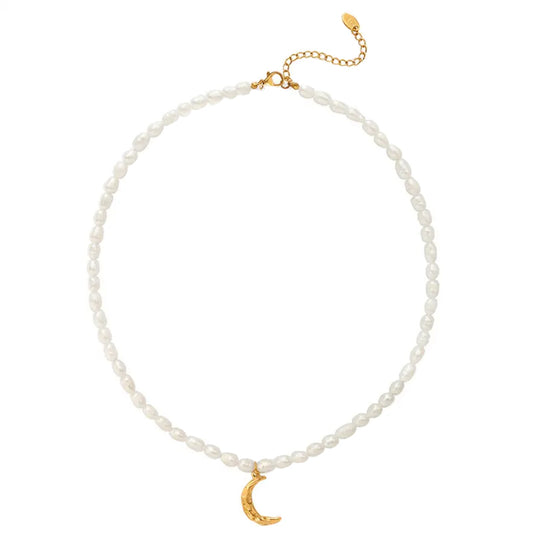 LUNA PEARL HALSKETTE