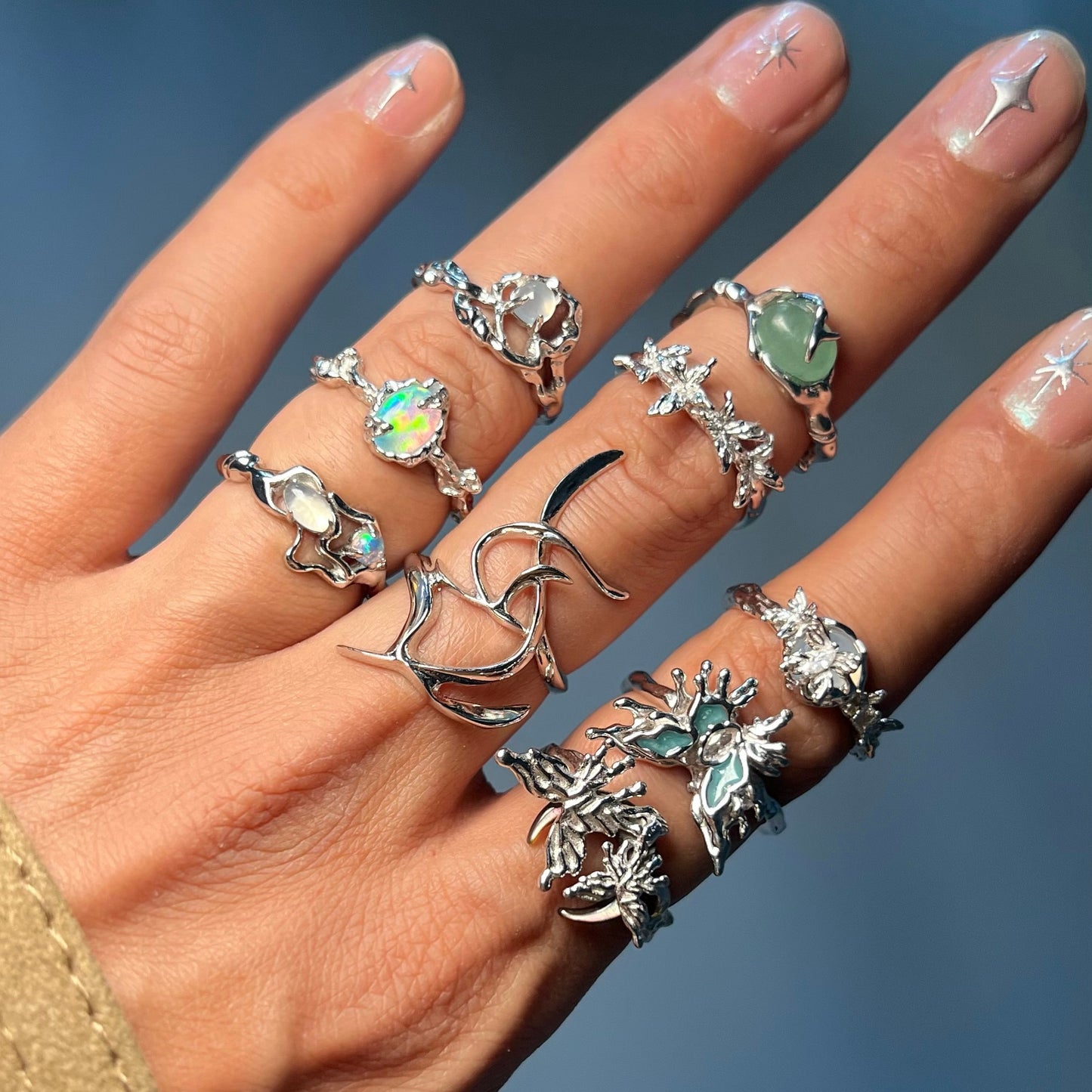 DAINTY LIQUID RING II | 925 Sterling Silber