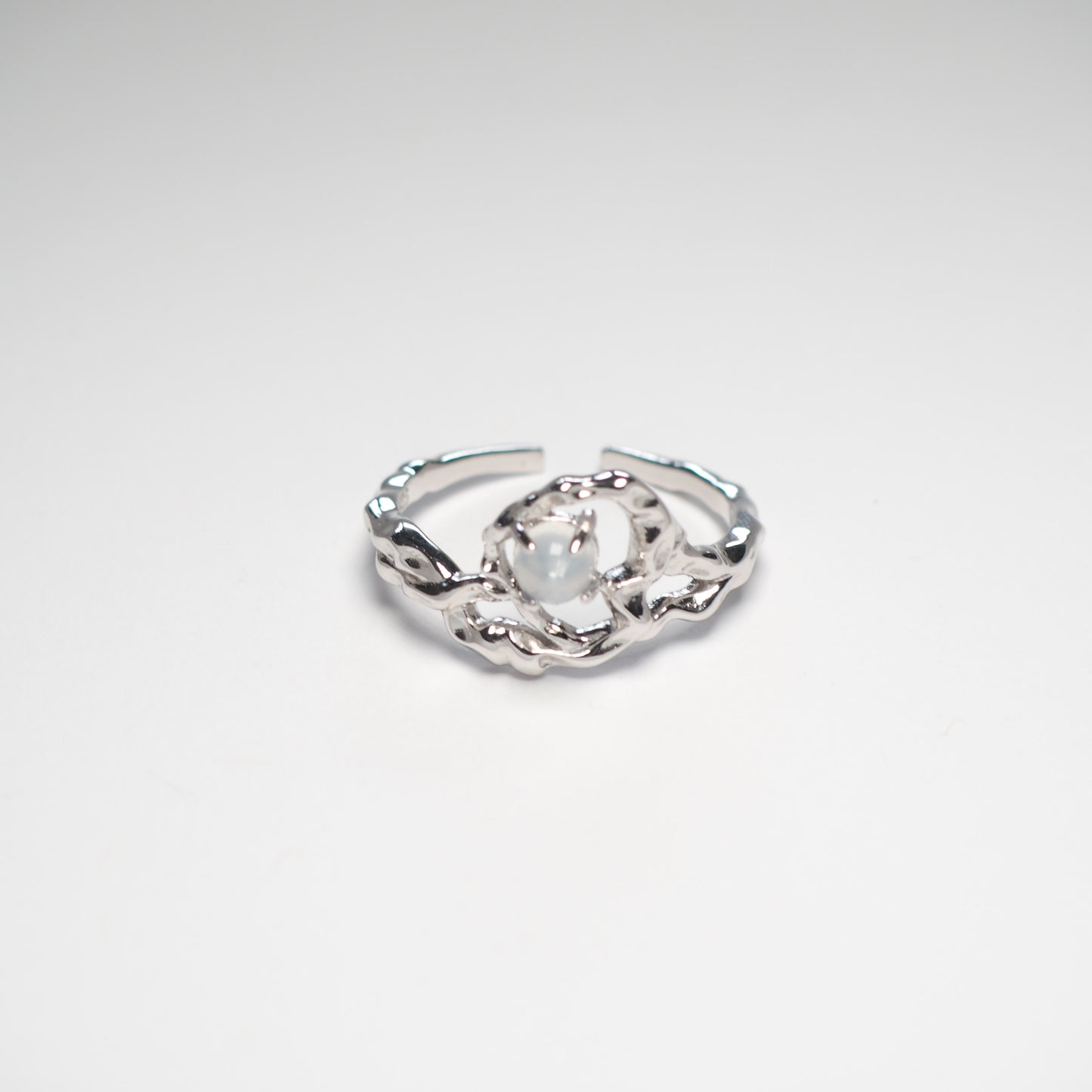 DAINTY LIQUID RING | 925 Sterling Silber