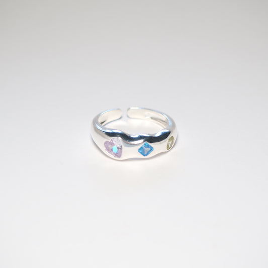 BLUES RING | 925 Sterling Silber