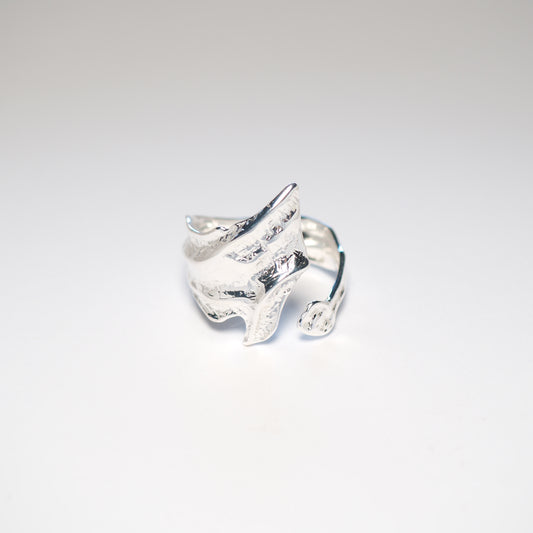 ABSTRACT FLOW RING | 925 Sterling Silber