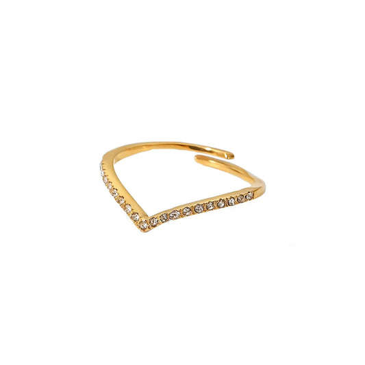DAINTY PAVE RING
