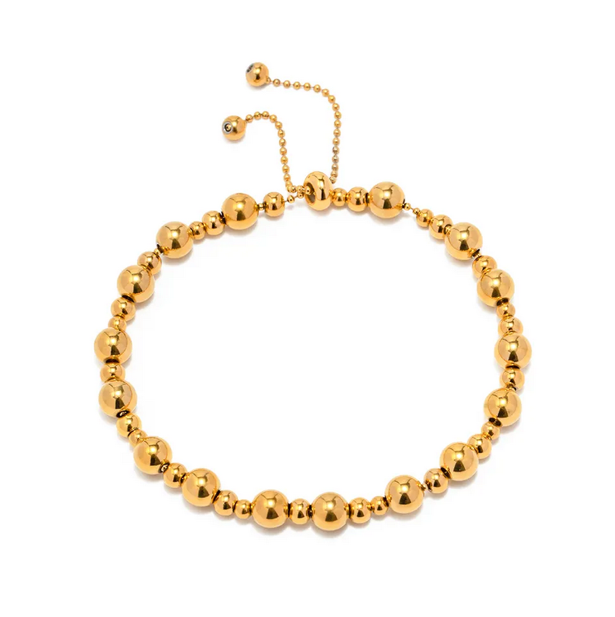 LENA GOLD BEADS ARMBAND