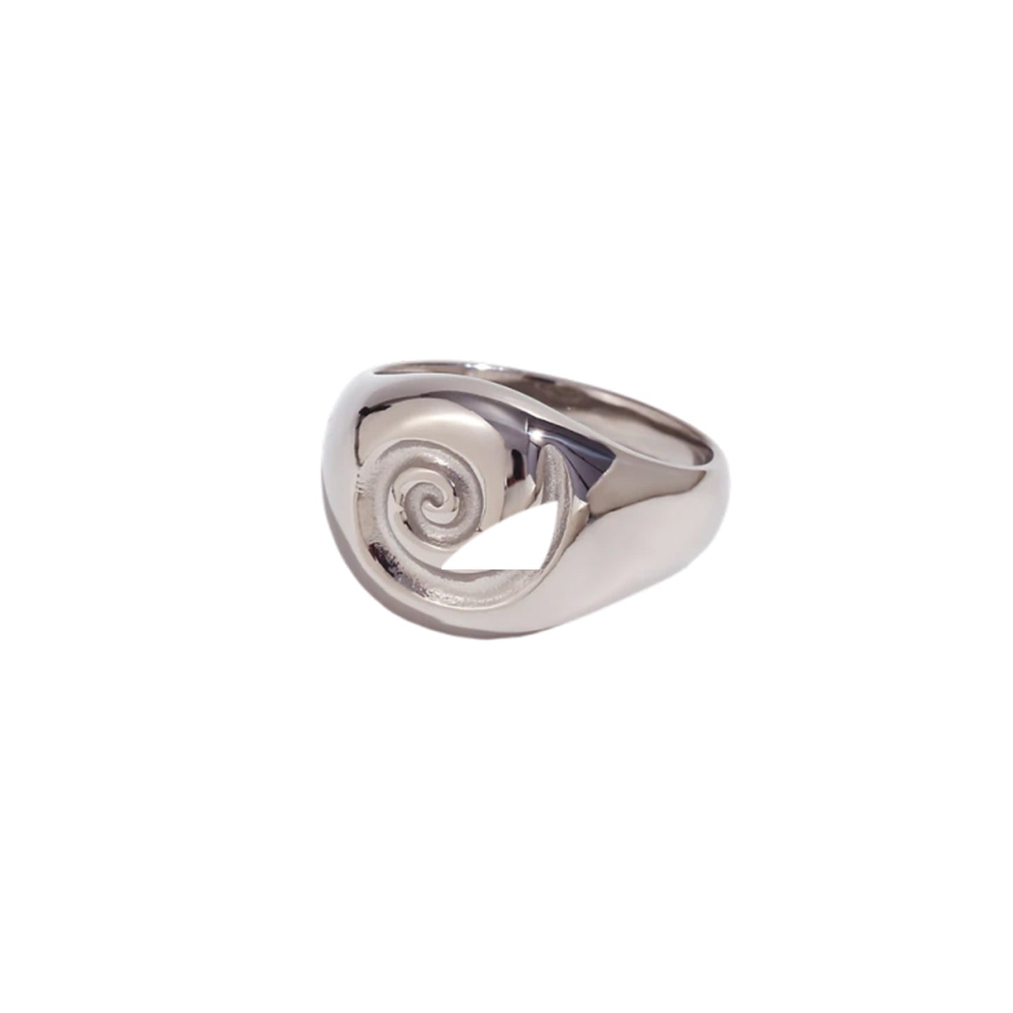 SILBER SHELL RING