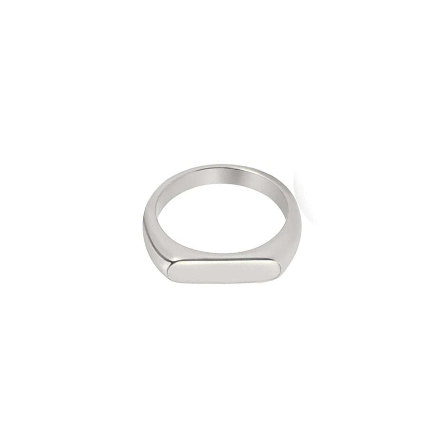 SILBER SIGNET RING