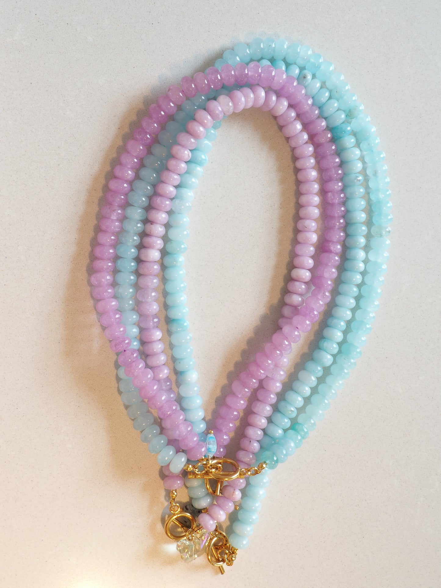 PASTEL NATURAL STONE NECKLACE