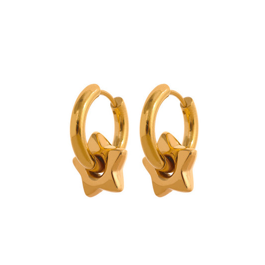 GOLD STAR HOOPS